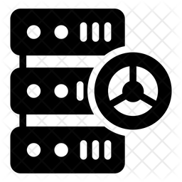 Data Controller Icon - Download in Glyph Style