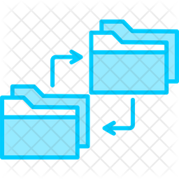 Data Copy Icon - Download in Dualtone Style