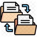 Data Copy File Data Transfer Icône