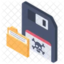 Data Corrupted  Icon