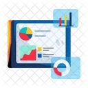 Data Dashboard Analytical Dashboard Data Visualization Icon