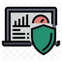 Data Dashboard Protection  Icon