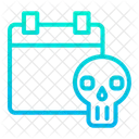 Data do dia das bruxas  Ícone