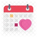 Calendario Data Casamento Icon