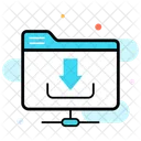 Data Folder Shared Folder Data Download Icon