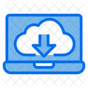 Cloud Web Browser Download Icon