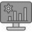 Data Driven Business Data Icon
