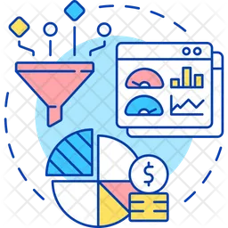 Data driven business  Icon