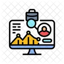 Data Driven Recruitment Icon