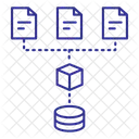 Data Driven Analytics Data Processing Icon