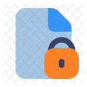 Data Encryption Secure Data Encrypted File Icon