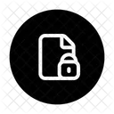 Data Encryption Secure Data Encrypted File Icon