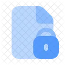 Data Encryption Secure Data Encrypted File Icon