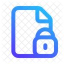 Data Encryption Secure Data Encrypted File Icon