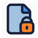 Data Encryption Secure Data Encrypted File Icon