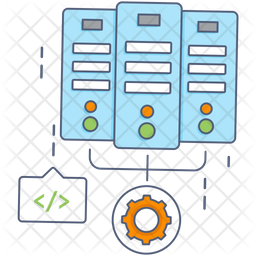 Data Engineering Icon - Download in Colored Outline Style