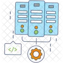 Database Configuration Database Settings Data Preference Icon