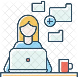 Data entry jobs  Icon