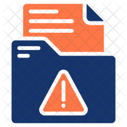Data Error Icon - Download in Flat Style