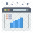 Data Evaluation Data Computation Business Research Icon