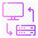 Data Exchange Backup Data Transfer Icon