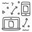 Data Exchange  Icon