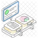 Data File Analytics Statistics Icon