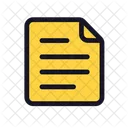 Document Paper Data Icon