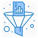 Data Filter Filter Analysis Filter Data Icon