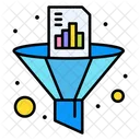 Data Filter Filter Analysis Filter Data Icon