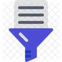 Data filter  Icon