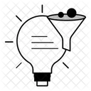 Data Filtering Idea Refinement Information Filtering Icon