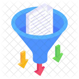 Data Filtration  Icon