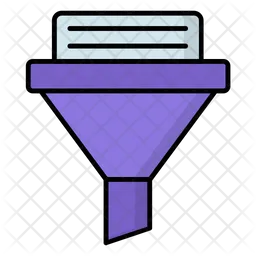 Data filtration  Icon