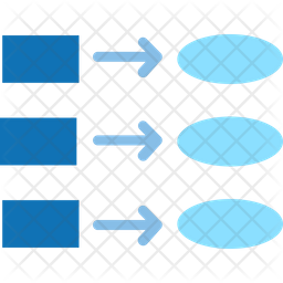 Data flow Icon - Download in Flat Style