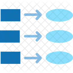 Data flow Icon - Download in Flat Style