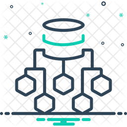 Data Flow Chart Icon