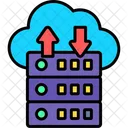 Data flow cloud  Icon
