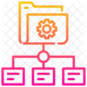 Data Flow Website Network Icon