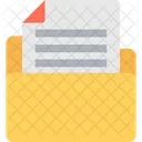 Data Folder Data Storage Document Icon