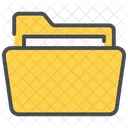 Data Folder Folder Data Storage Icon