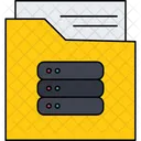 Data Folder File Storage Cloud Folder Icon