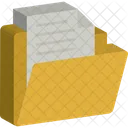 Data Folder Data Storage Document Folder Icon