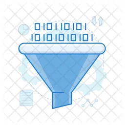 Data Funnel  Icon