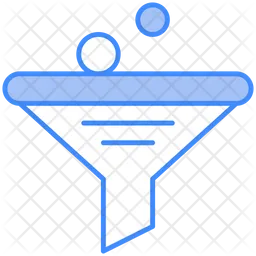 Data Funnel  Icon