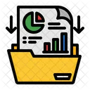 Data Gathering Data Analysis Icon