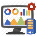 Business Chart Business Graph Data Governance Icon