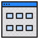 Data Grid  Icon