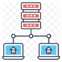 Data Storage Hosting Server Data Hosting Icon