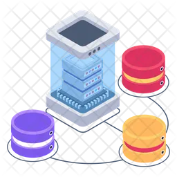 Data Hosting  Icon